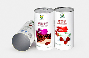 干果零食使用圓形紙罐包裝好不好？