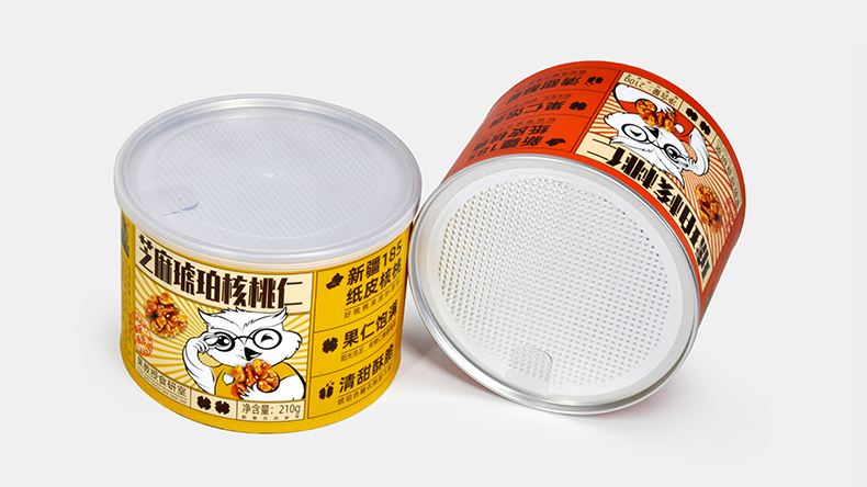 哪一種紙罐包裝更適合休閑食品？